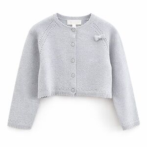 Beautiful Cotton with Shimmer Cardigan for Girls